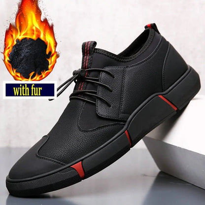 Men's Leather Sneakers - mrbonnystore - mrbonnystore - 35201_VCUX0KY - #product_title# - Men's Leather Sneakers - My Store - #store_name# - #Category# - #Product Name#