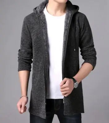 Men's Casual Knitted Fleece Cardigan Sweater - mrbonnystore - mrbonnystore - HUXQL8IUN - #product_title# - Men's Casual Knitted Fleece Cardigan Sweater - My Store - #store_name# - #Category# - #Product Name#