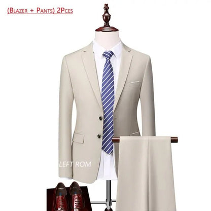 Pure Color Men's Business Suit - mrbonnystore - mrbonnystore - 650148_3IDCILA - #product_title# - Pure Color Men's Business Suit - #store_name# - #Category# - #Product Name#