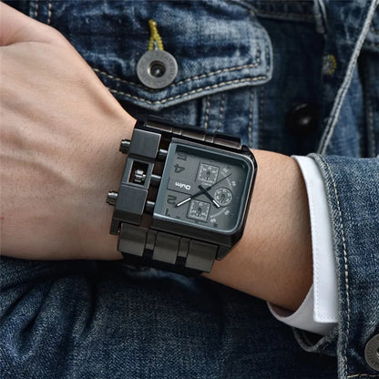 Casual Square Wristwatch (water-resistant)