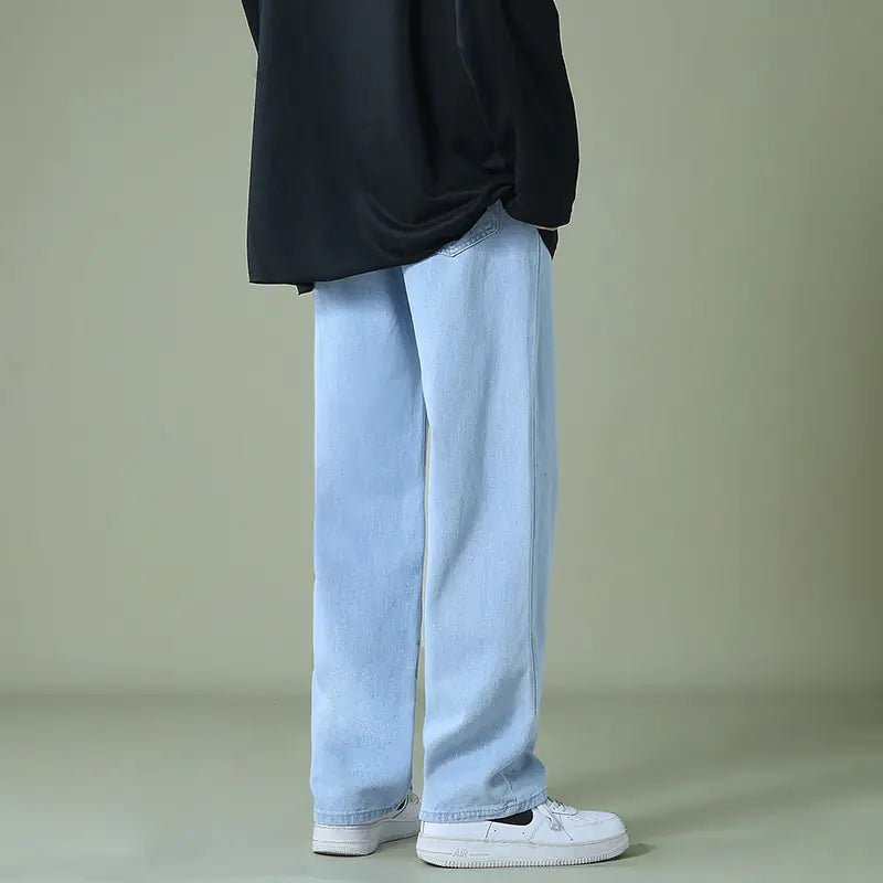 Men's Denim Wide - Leg Pants - mrbonnystore - mrbonnystore - 1173269_FB9BEK8 - #product_title# - Men's Denim Wide - Leg Pants - My Store - #store_name# - #Category# - #Product Name#