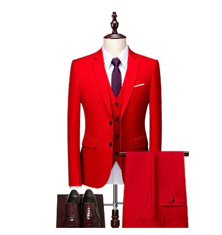 Pure Color Men's Business Suit - mrbonnystore - mrbonnystore - 650148_ZFCX4S1 - #product_title# - Pure Color Men's Business Suit - #store_name# - #Category# - #Product Name#