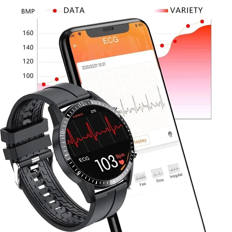 Waterproof Smartwatch Health Monitor For Men - mrbonnystore - mrbonnystore - 490654_BEKJZ0I - #product_title# - Waterproof Smartwatch Health Monitor For Men - My Store - #store_name# - #Category# - #Product Name#