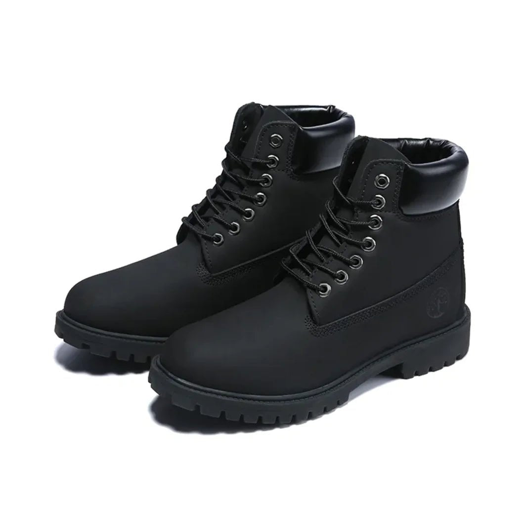 Men's Matte Leather Boots - mrbonnystore - My Store - 7FAHFM3DQ - #product_title# - Men's Matte Leather Boots - My Store - #store_name# - #Category# - #Product Name#