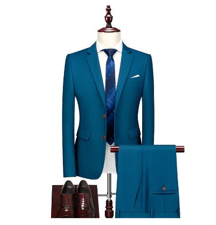 Pure Color Men's Business Suit - mrbonnystore - mrbonnystore - 650148_VRSP7TI - #product_title# - Pure Color Men's Business Suit - #store_name# - #Category# - #Product Name#