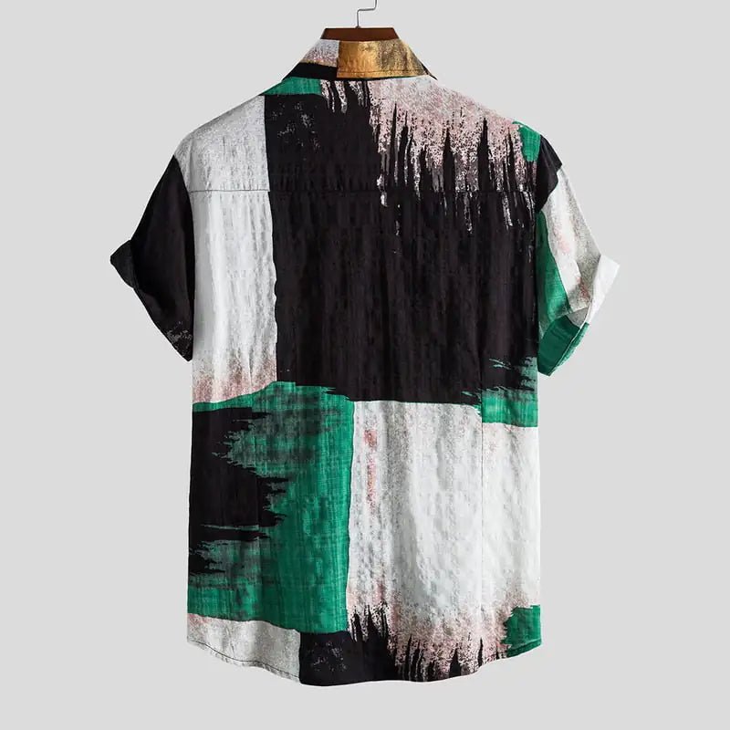 Men's Summer Printed Shirts - mrbonnystore - mrbonnystore - Verde_01 - #product_title# - Men's Summer Printed Shirts - My Store - #store_name# - #Category# - #Product Name#