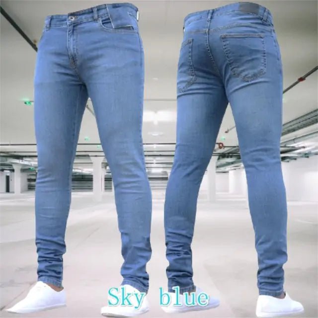 Men's Pants Retro Stretch Jeans - mrbonnystore - mrbonnystore - 724746_KPF78UU - #product_title# - Men's Pants Retro Stretch Jeans - My Store - #store_name# - #Category# - #Product Name#