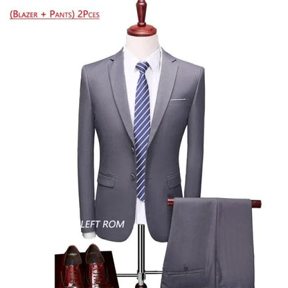 Pure Color Men's Business Suit - mrbonnystore - mrbonnystore - 650148_XO3BDD9 - #product_title# - Pure Color Men's Business Suit - #store_name# - #Category# - #Product Name#