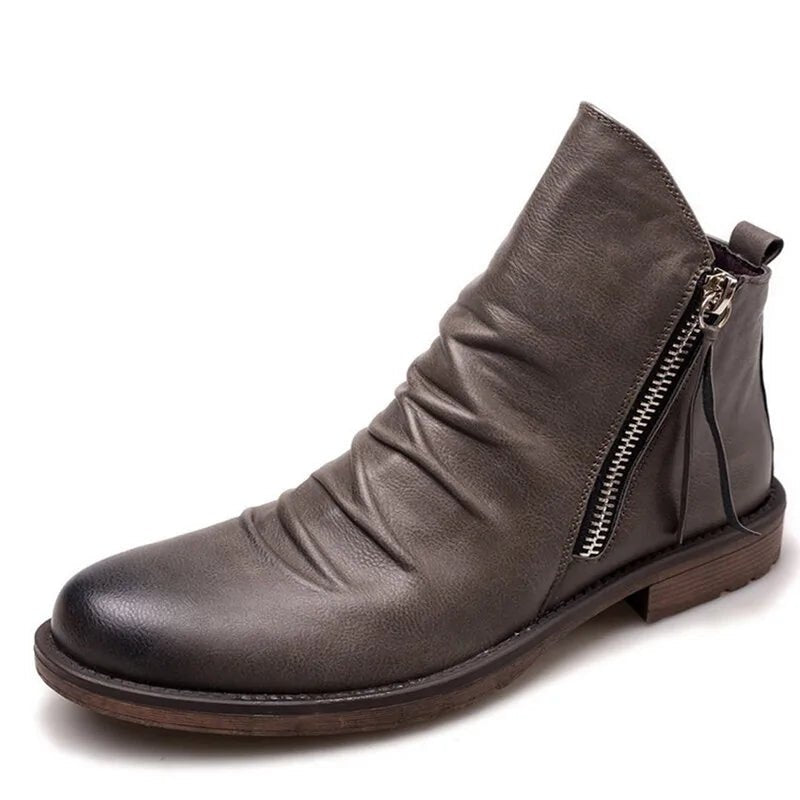 Men's Leather Boots (Shoe Size Chart image is in the photo gallery) - mrbonnystore - My Store - 481744_WZ7PLIS - #product_title# - Men's Leather Boots (Shoe Size Chart image is in the photo gallery) - My Store - #store_name# - #Category# - #Product Name#