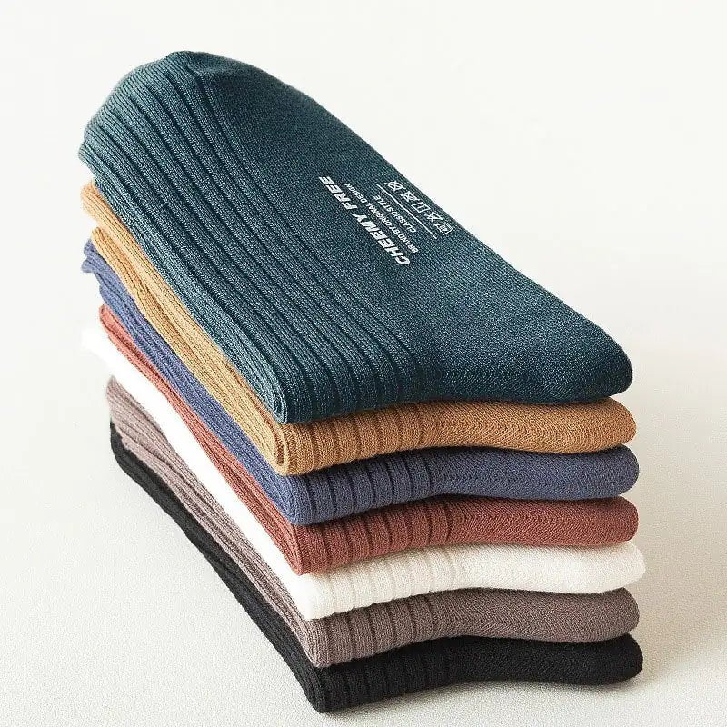 Men's Cotton Crew Socks (5PCs) - mrbonnystore - mrbonnystore - 17_38692 - #product_title# - Men's Cotton Crew Socks (5PCs) - My Store - #store_name# - #Category# - #Product Name#