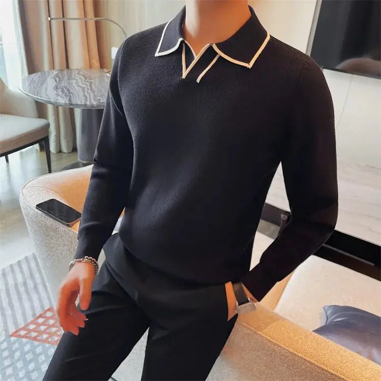 Autumn Winter British Style Sweater - mrbonnystore - mrbonnystore - 14:193;5:4183#Asia 3XL(178cm - 80kg) - #product_title# - Autumn Winter British Style Sweater - My Store - #store_name# - #Category# - #Product Name#