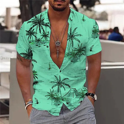 Summer Hawaiian Floral Shirts For Men - mrbonnystore - mrbonnystore - 1092696_5L8UW8X - #product_title# - Summer Hawaiian Floral Shirts For Men - #store_name# - #Category# - #Product Name#