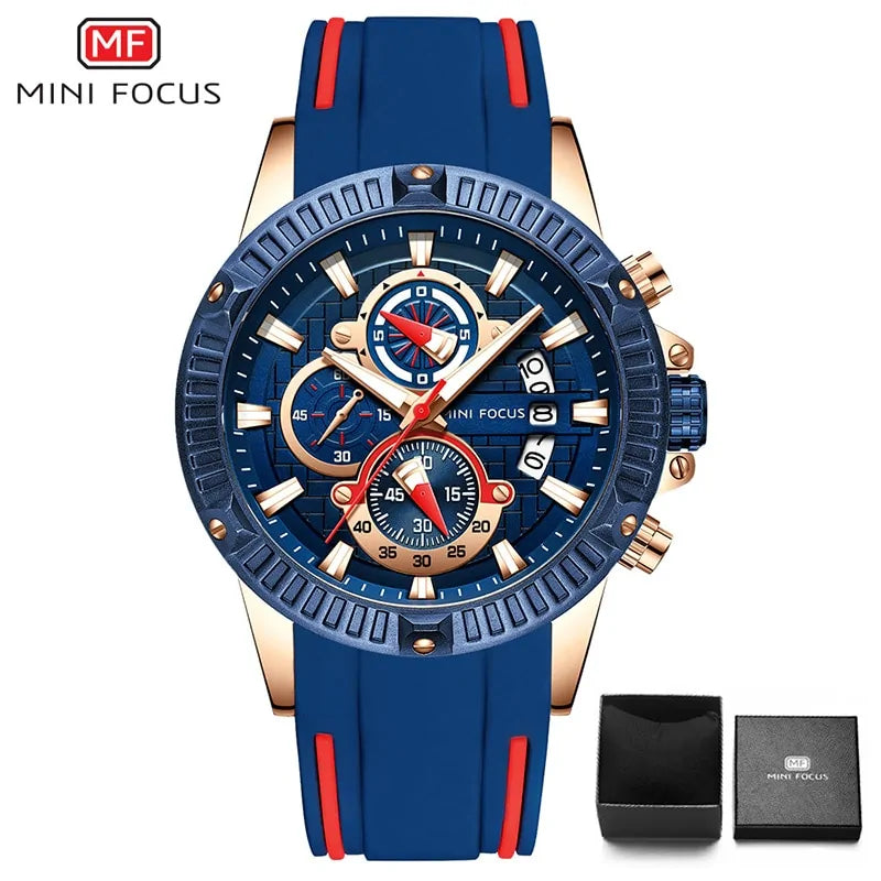 Luxurious Sport Wristwatch (water resistance)