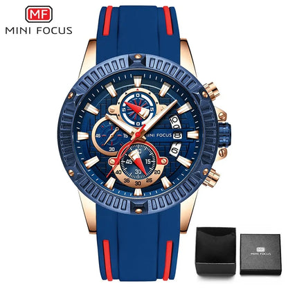 Luxurious Sport Wristwatch (water resistance)