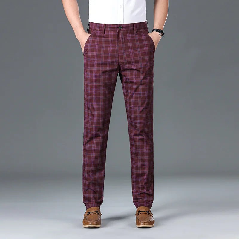 Men's Stripe Plaid Casual Pants - mrbonnystore - mrbonnystore - 9CCT0E7BJ - #product_title# - Men's Stripe Plaid Casual Pants - My Store - #store_name# - #Category# - #Product Name#