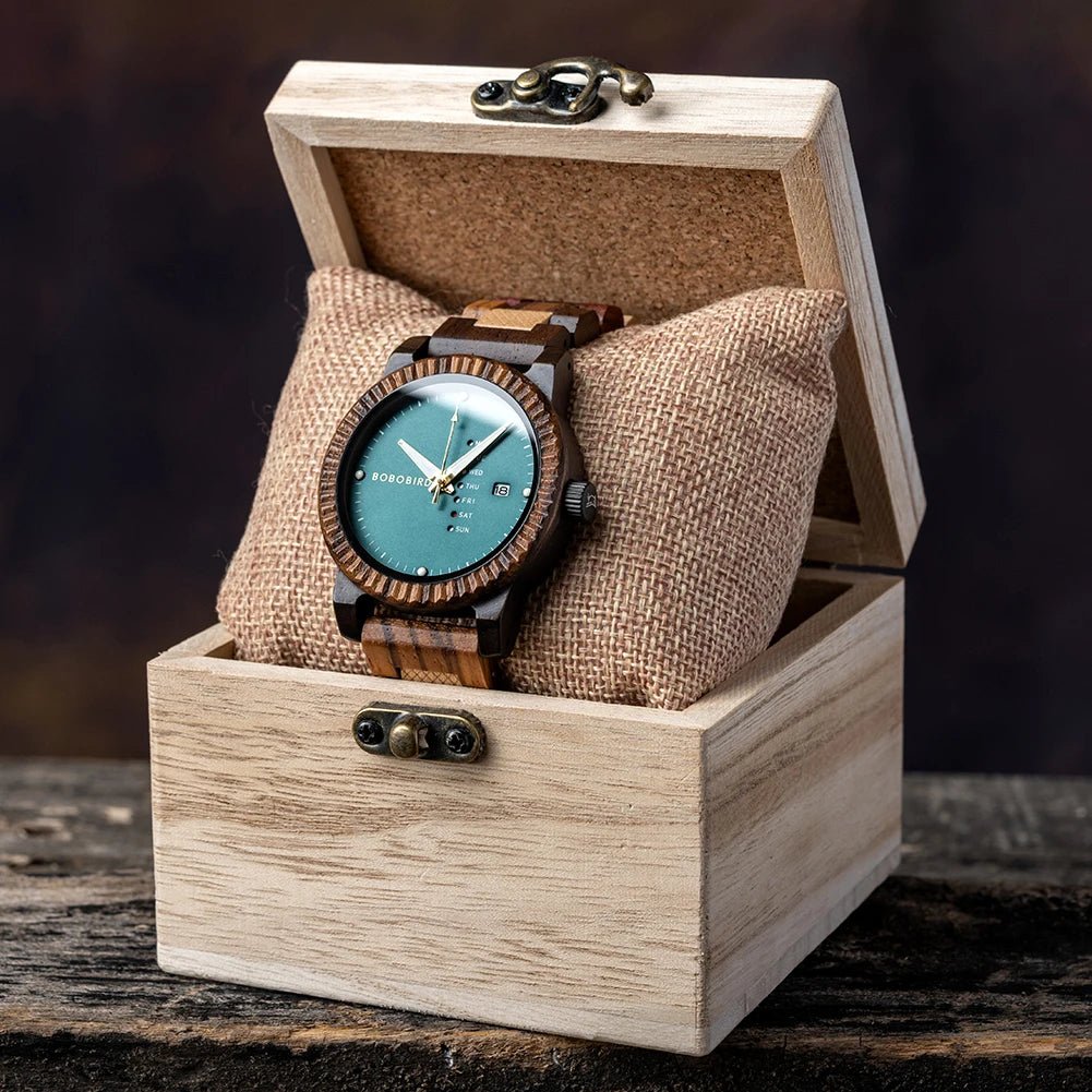 Men's Wooden Wristwatches Quartz Watch - mrbonnystore - mrbonnystore - 1257361_6WBMKRT - #product_title# - Men's Wooden Wristwatches Quartz Watch - My Store - #store_name# - #Category# - #Product Name#