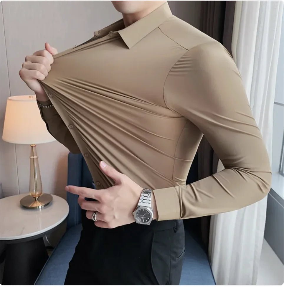 Men's Seamless Elastic Long - Sleeve Shirt - mrbonnystore - mrbonnystore - WKWNP4X9J - #product_title# - Men's Seamless Elastic Long - Sleeve Shirt - #store_name# - #Category# - #Product Name#