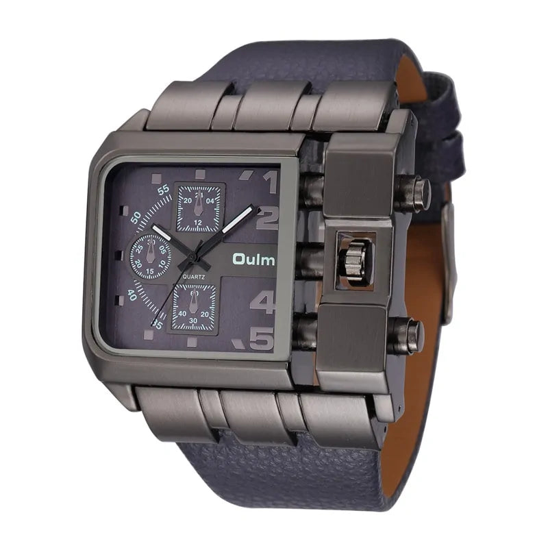 Casual Square Wristwatch (water-resistant)