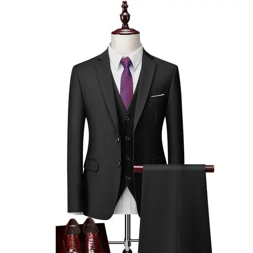 Pure Color Men's Business Suit - mrbonnystore - mrbonnystore - 650148_9EZE4X2 - #product_title# - Pure Color Men's Business Suit - #store_name# - #Category# - #Product Name#