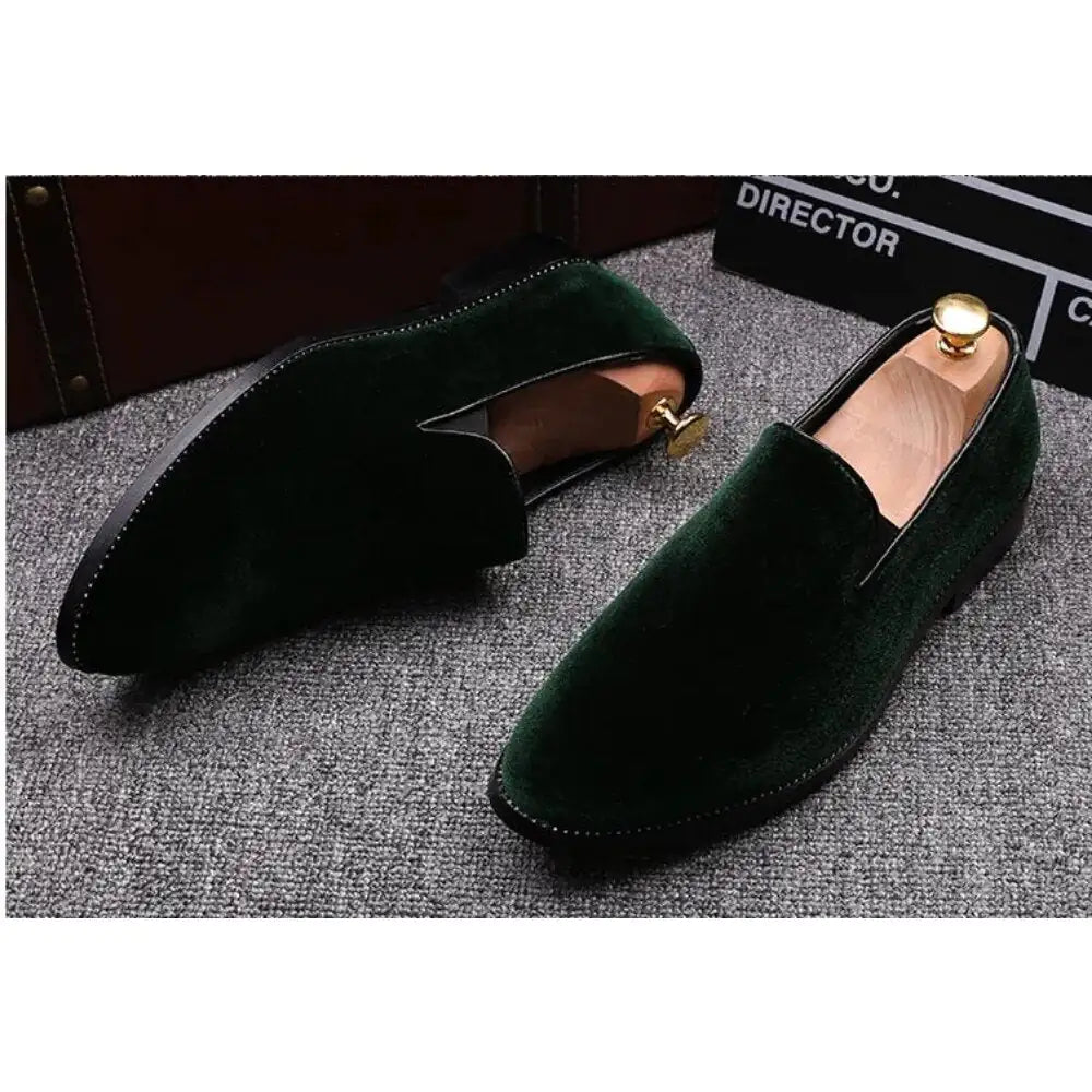 Red Bottom Suede Loafers for Men - mrbonnystore - mrbonnystore - 1005003209106483 - Black - 38 - #product_title# - Red Bottom Suede Loafers for Men - My Store - #store_name# - #Category# - #Product Name#