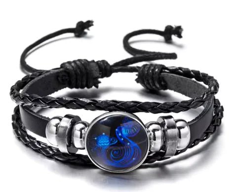 Luminous Zodiac Constellation Braided Couples Leather Bracelet for Men - mrbonnystore - mrbonnystore - UTW9Z4O1F - #product_title# - Luminous Zodiac Constellation Braided Couples Leather Bracelet for Men - My Store - #store_name# - #Category# - #Product Name#