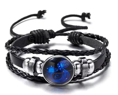 Luminous Zodiac Constellation Braided Couples Leather Bracelet for Men - mrbonnystore - mrbonnystore - 33J7XO2D6 - #product_title# - Luminous Zodiac Constellation Braided Couples Leather Bracelet for Men - My Store - #store_name# - #Category# - #Product Name#