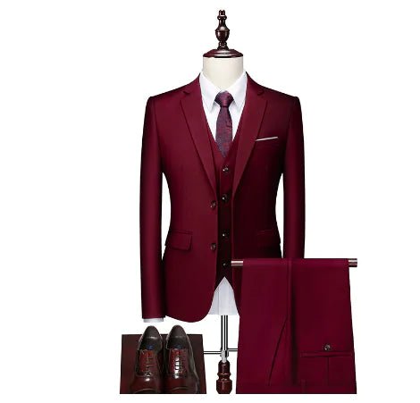 Pure Color Men's Business Suit - mrbonnystore - mrbonnystore - 650148_9EZE4X2 - #product_title# - Pure Color Men's Business Suit - #store_name# - #Category# - #Product Name#