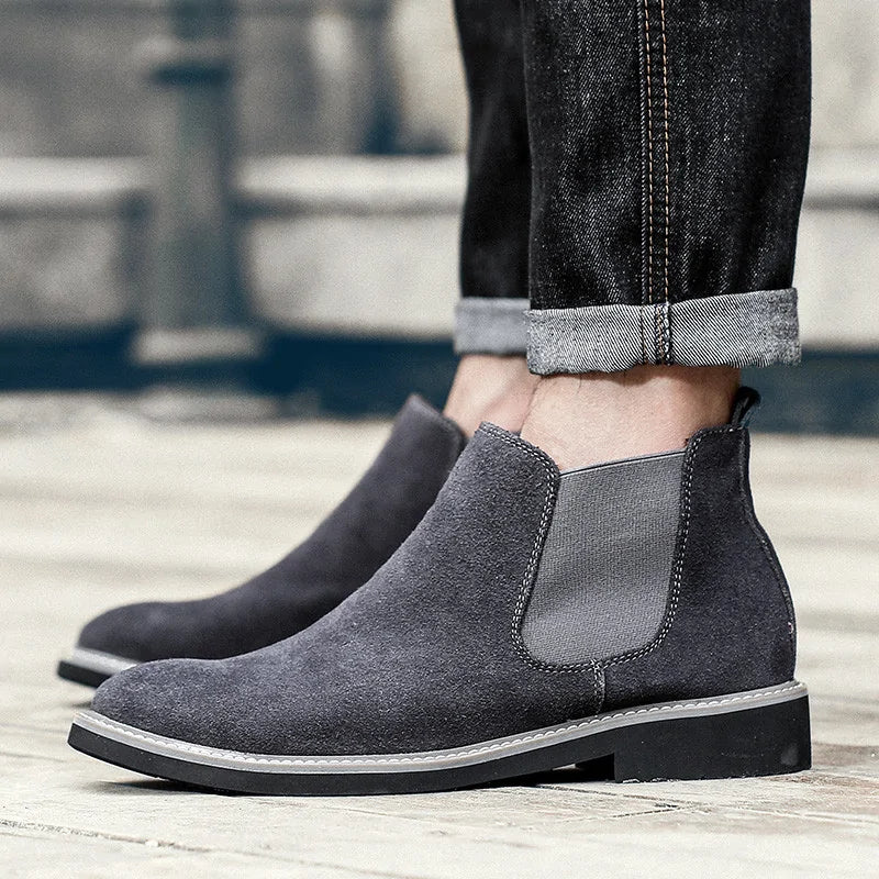 Men's Suede Chelsea Boots - mrbonnystore - mrbonnystore - 5762_SAHADWT - #product_title# - Men's Suede Chelsea Boots - My Store - #store_name# - #Category# - #Product Name#