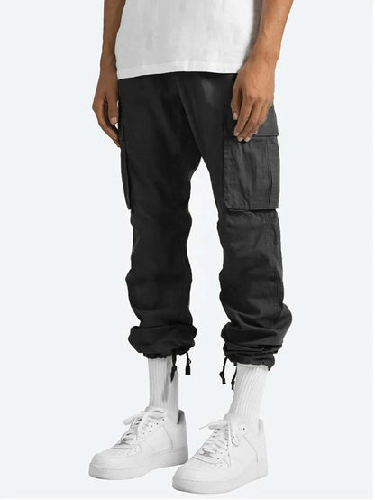 Men's Drawstring Cargo Pants - mrbonnystore - mrbonnystore - CBF8R0E7T - #product_title# - Men's Drawstring Cargo Pants - #store_name# - #Category# - #Product Name#