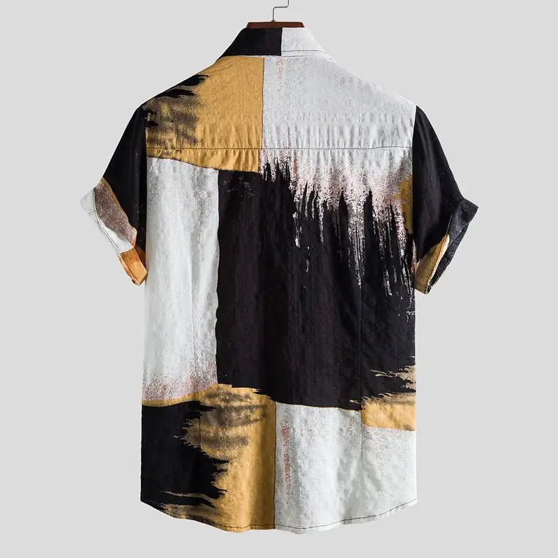 Men's Summer Printed Shirts - mrbonnystore - mrbonnystore - 51471611 - yellow - xxl - #product_title# - Men's Summer Printed Shirts - My Store - #store_name# - #Category# - #Product Name#