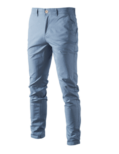 Solid Color Slim Fit Men's Pants - mrbonnystore - mrbonnystore - 1204535_wxh005.04 - #product_title# - Solid Color Slim Fit Men's Pants - #store_name# - #Category# - #Product Name#