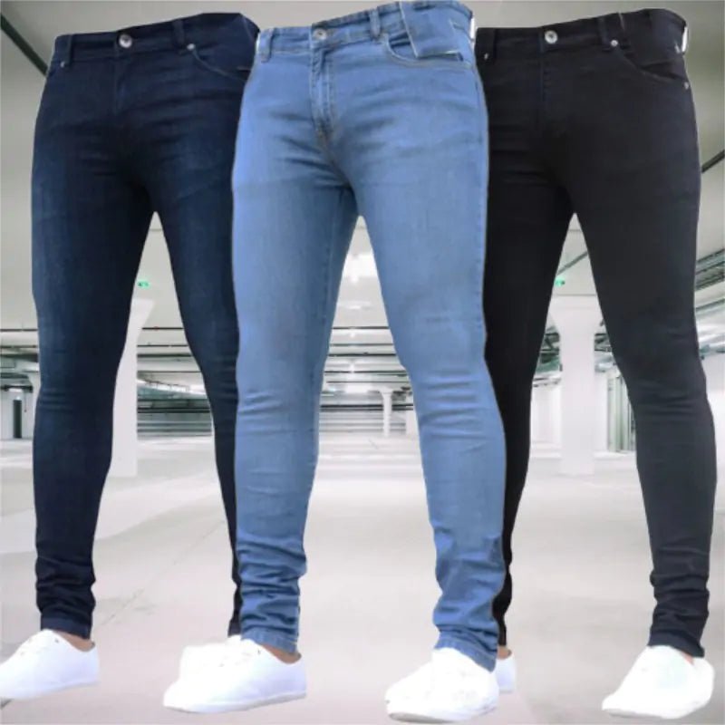 Men's Pants Retro Stretch Jeans - mrbonnystore - mrbonnystore - 724746_YGNQ9Q0 - #product_title# - Men's Pants Retro Stretch Jeans - My Store - #store_name# - #Category# - #Product Name#