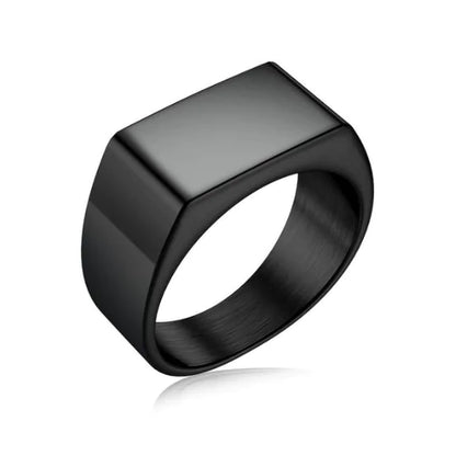 Men's Square Charm Ring - mrbonnystore - mrbonnystore - 678265_1NPGVQG - #product_title# - Men's Square Charm Ring - #store_name# - #Category# - #Product Name#