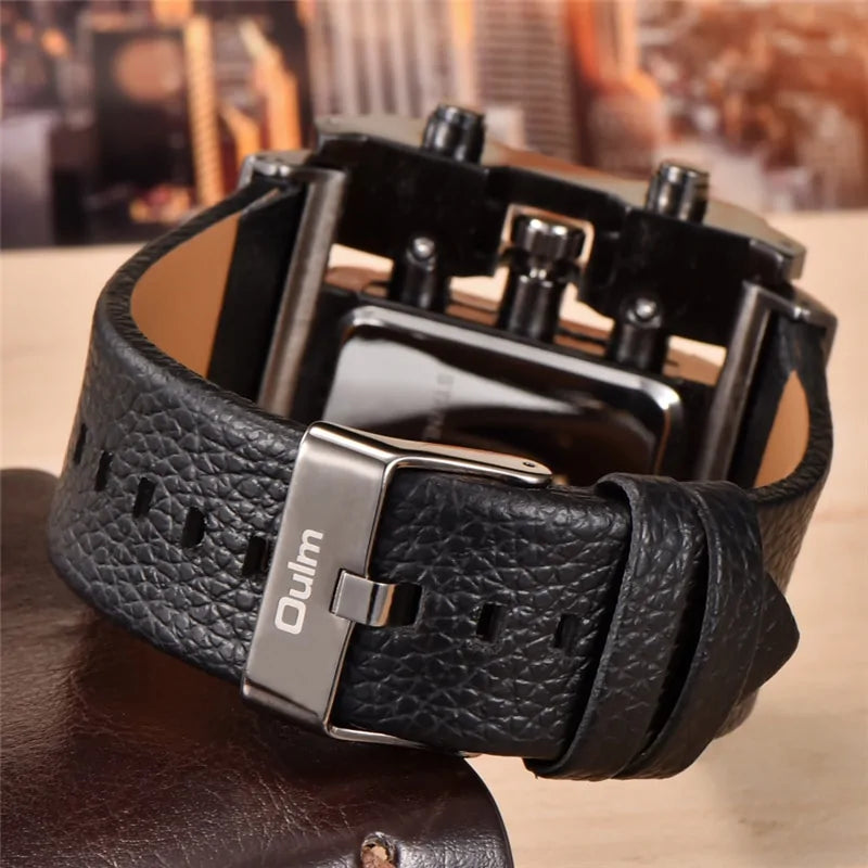 Casual Square Wristwatch (water-resistant)