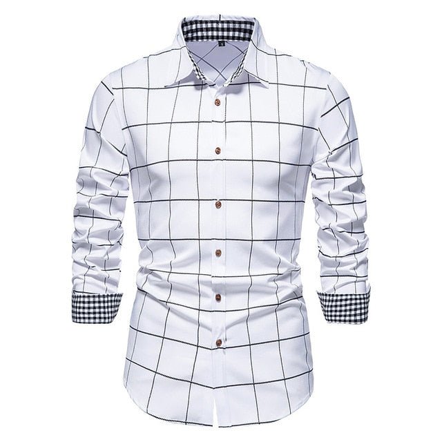 Patchwork Formal Shirts for Men - mrbonnystore - mrbonnystore - 760543_A8Q5SKR - #product_title# - Patchwork Formal Shirts for Men - #store_name# - #Category# - #Product Name#