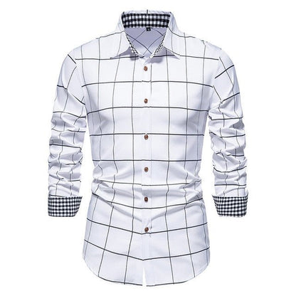 Patchwork Formal Shirts for Men - mrbonnystore - mrbonnystore - 760543_A8Q5SKR - #product_title# - Patchwork Formal Shirts for Men - #store_name# - #Category# - #Product Name#