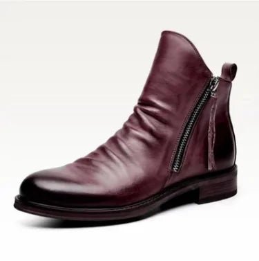 Men's Leather Boots (Shoe Size Chart image is in the photo gallery) - mrbonnystore - My Store - 481744_P1LVMJG - #product_title# - Men's Leather Boots (Shoe Size Chart image is in the photo gallery) - My Store - #store_name# - #Category# - #Product Name#