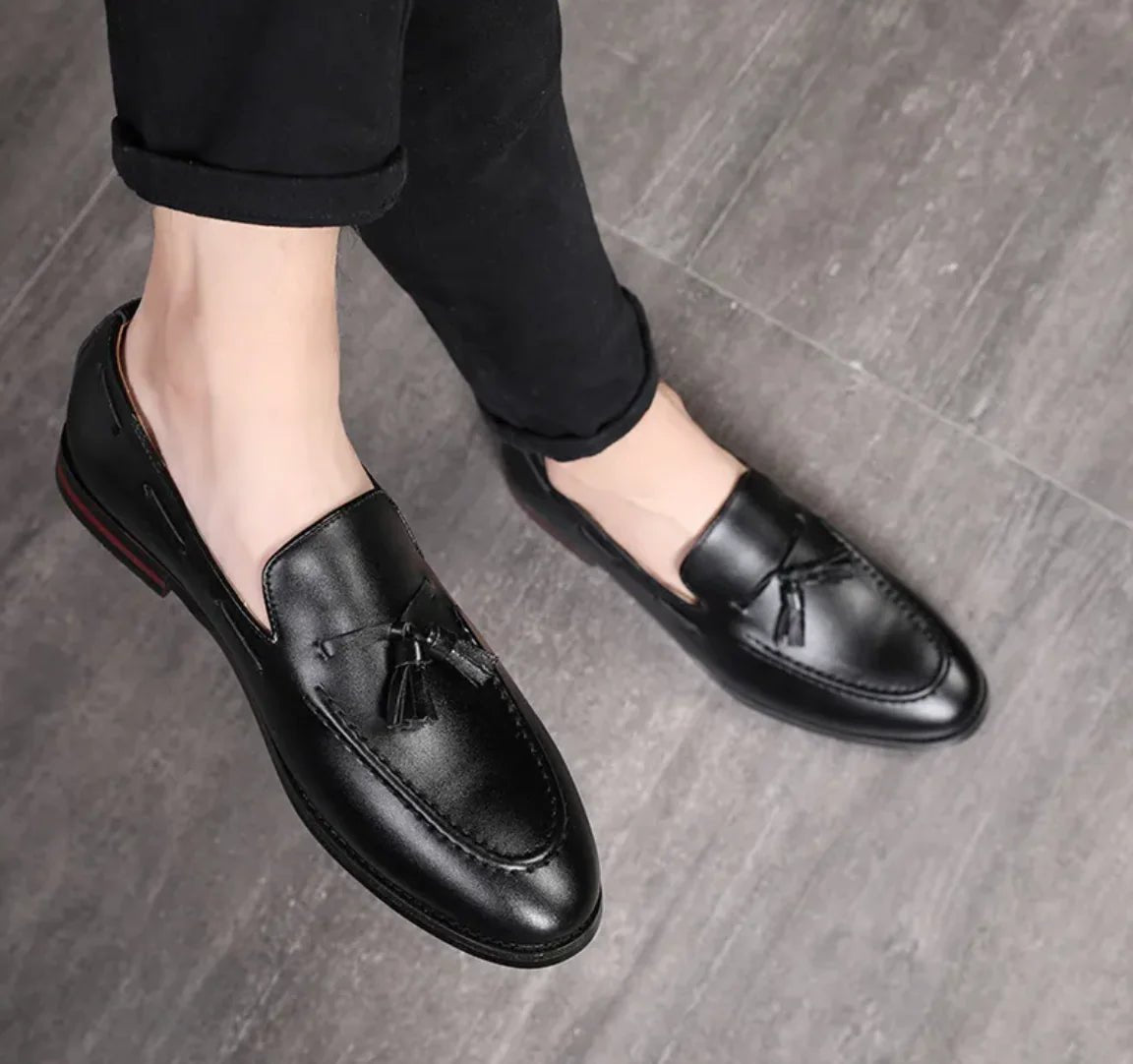 Men's Casual Breathable Leather Loafers - mrbonnystore - mrbonnystore - LY7LJS8MO - #product_title# - Men's Casual Breathable Leather Loafers - My Store - #store_name# - #Category# - #Product Name#