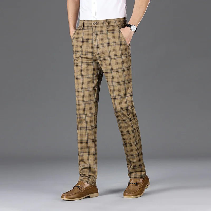 Men's Stripe Plaid Casual Pants - mrbonnystore - mrbonnystore - U3EABQTQ5 - #product_title# - Men's Stripe Plaid Casual Pants - My Store - #store_name# - #Category# - #Product Name#