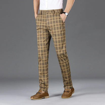 Men's Stripe Plaid Casual Pants - mrbonnystore - mrbonnystore - 5F6NXM9RI - #product_title# - Men's Stripe Plaid Casual Pants - My Store - #store_name# - #Category# - #Product Name#