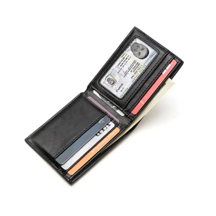 Brasil Gabana Men's Compact Wallet BG117 - mrbonnystore - mrbonnystore - 14:771#Crazy Black YML001 - #product_title# - Brasil Gabana Men's Compact Wallet BG117 - My Store - #store_name# - #Category# - #Product Name#