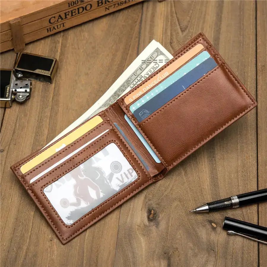 Brasil Gabana Men's Compact Wallet BG117 - mrbonnystore - mrbonnystore - 14:771#Crazy Black YML001 - #product_title# - Brasil Gabana Men's Compact Wallet BG117 - My Store - #store_name# - #Category# - #Product Name#