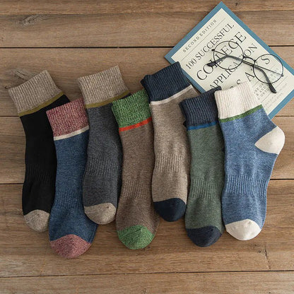 Harajuku Winter Terry Cotton Socks (5 pieces) - mrbonnystore - mrbonnystore - 1042260_VF7PUN6 - #product_title# - Harajuku Winter Terry Cotton Socks (5 pieces) - My Store - #store_name# - #Category# - #Product Name#