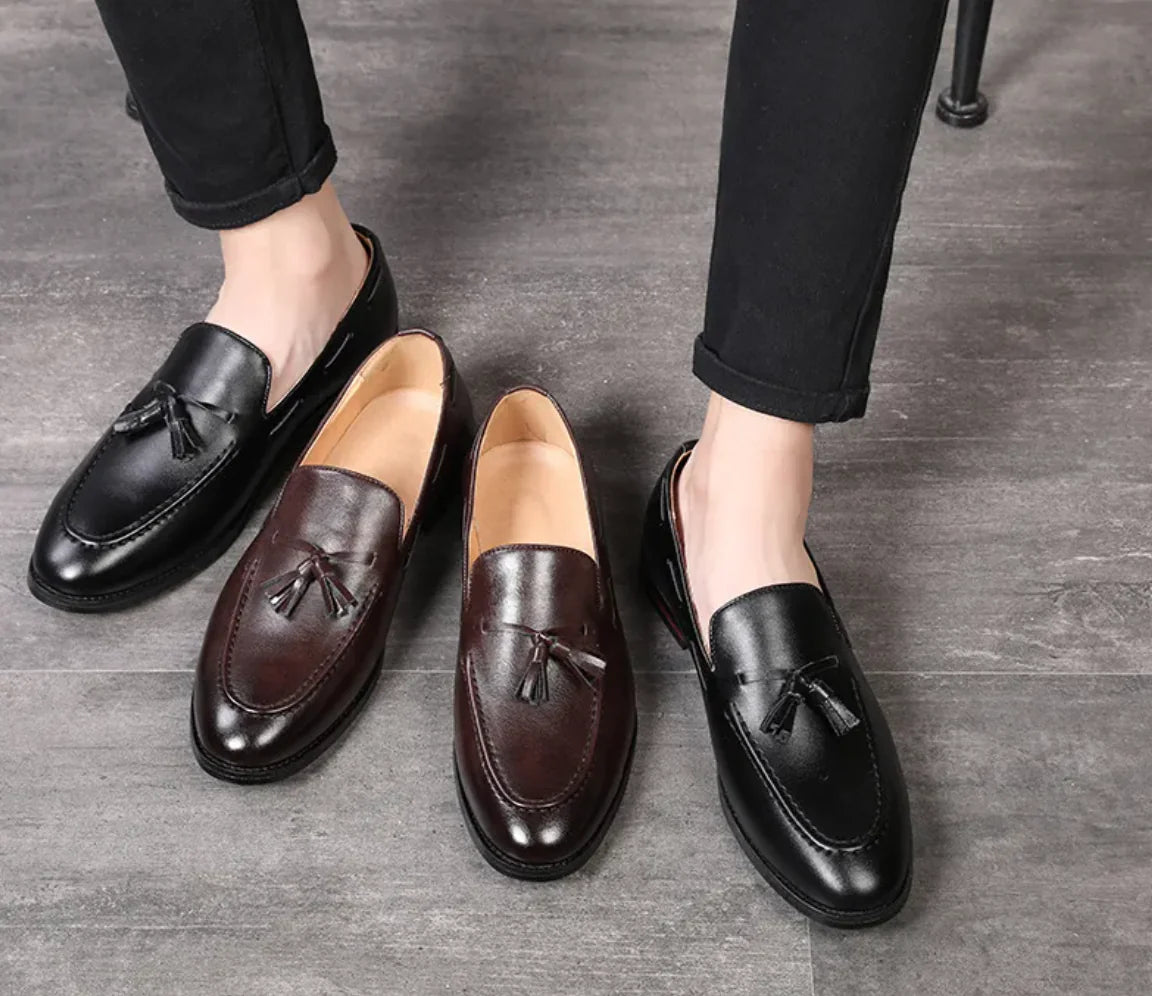 Men's Casual Breathable Leather Loafers - mrbonnystore - mrbonnystore - AL75IJEGB - #product_title# - Men's Casual Breathable Leather Loafers - My Store - #store_name# - #Category# - #Product Name#